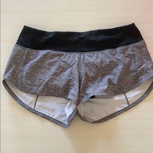 Lululemon speed up shorts size 4